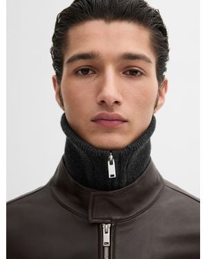 MASSIMO DUTTI Giacca Con Tasche - Nero