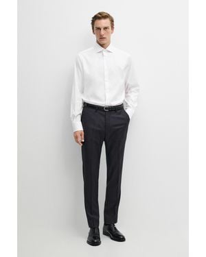 MASSIMO DUTTI Regular-Fit 100% Cotton Shirt - White