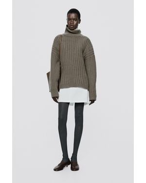 MASSIMO DUTTI Ballerina - Marrone