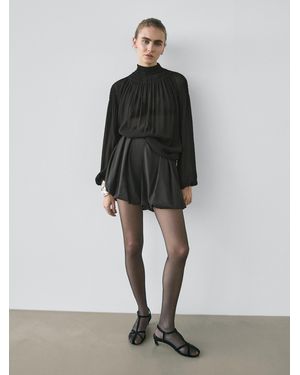 MASSIMO DUTTI Bermuda Corti Globo - Nero