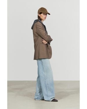 MASSIMO DUTTI Suede Goatskin Cap - Multicolor