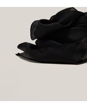 MASSIMO DUTTI Pañuelo Seda - Negro