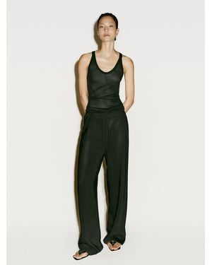 MASSIMO DUTTI Bralette - Verde