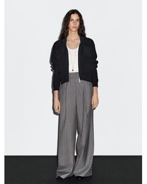 MASSIMO DUTTI Cardigan - Bianco