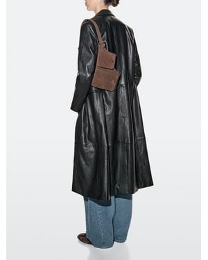MASSIMO DUTTI Marsupio Con Doppio Scomparto - Blu