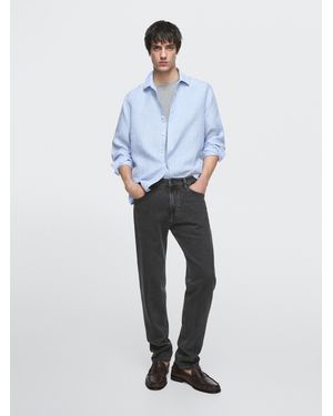 MASSIMO DUTTI Jeans Slim Fit - Marrone