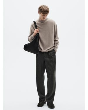 MASSIMO DUTTI Pull En Maille, Mélange De Laine Et Cachemire - Multicolore