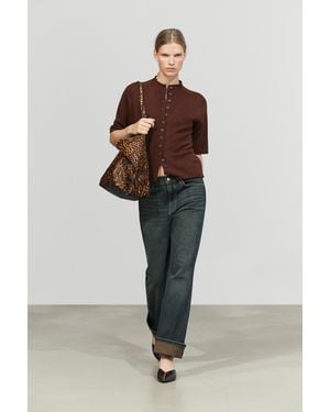 MASSIMO DUTTI Cardigan - Rosso