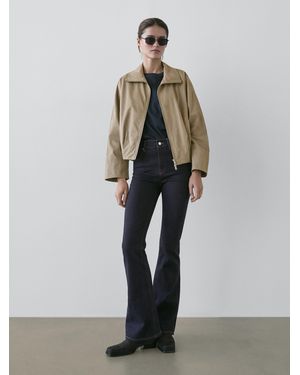 MASSIMO DUTTI Jeans Skinny Flare Fit Tiro Alto - Multicolor