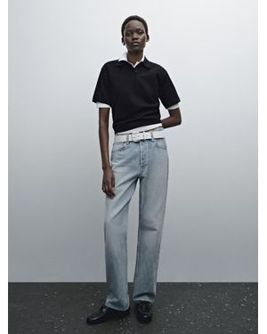 MASSIMO DUTTI Polo - Grigio