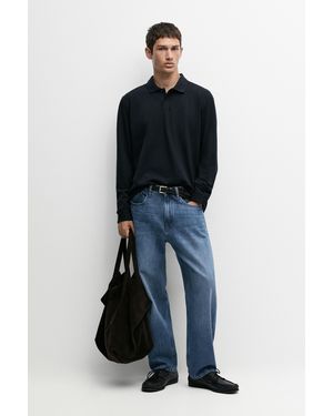 MASSIMO DUTTI Polo - Nero