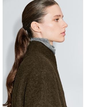 MASSIMO DUTTI Cardigan Corto - Verde