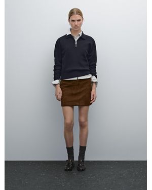 MASSIMO DUTTI Maglia - Grigio