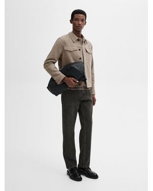 MASSIMO DUTTI Jeans Im Relaxed-Fit - Weiß
