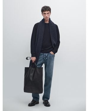 MASSIMO DUTTI Pullover - Blu