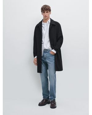 MASSIMO DUTTI Jeans Tapered Fit - Gris