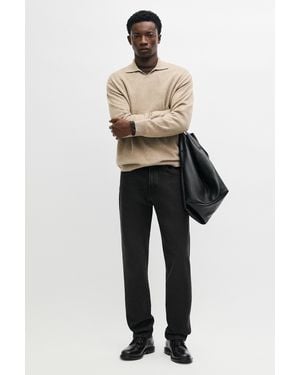 MASSIMO DUTTI Maglia A Polo - Neutro