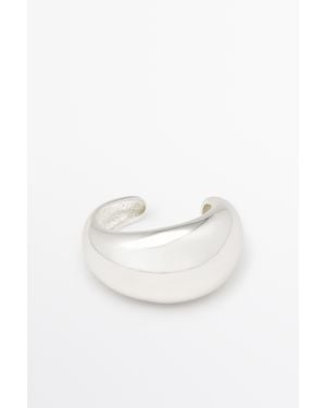 MASSIMO DUTTI Rounded Volume Bracelet - White