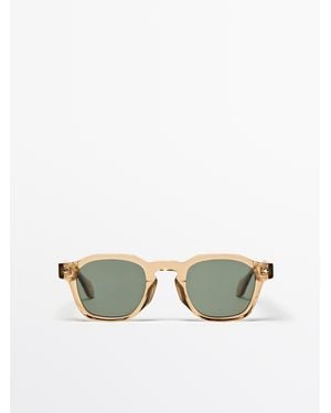 MASSIMO DUTTI Geometric Sunglasses - Multicolour