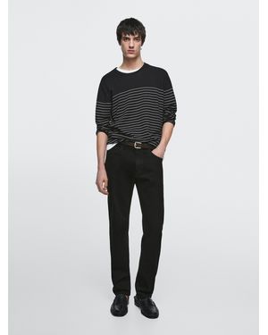 MASSIMO DUTTI Slim Fit Jeans - Gray