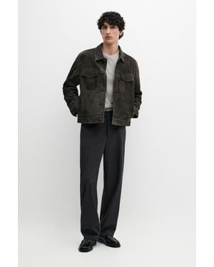 MASSIMO DUTTI Pantaloni Barrel Fit - Multicolore