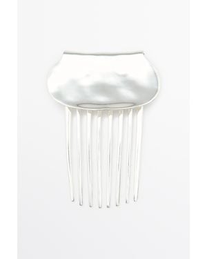 MASSIMO DUTTI Metal Comb - White