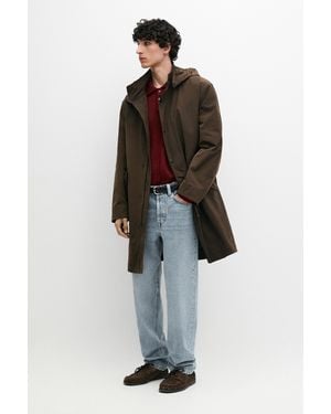 MASSIMO DUTTI Long Technical Parka With Detachable Interior - Multicolour