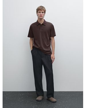 MASSIMO DUTTI Polo A Maniche Corte - Multicolore