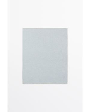 MASSIMO DUTTI 100% Cashmere Scarf - White