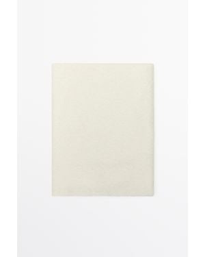 MASSIMO DUTTI 100% Cashmere Scarf - Natural