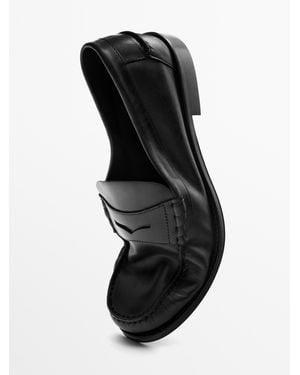 MASSIMO DUTTI Mocassino - Nero