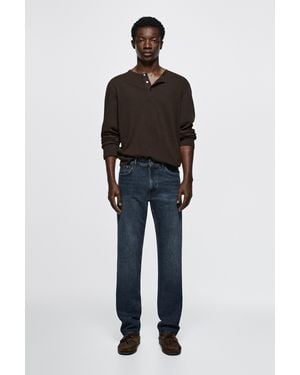 MASSIMO DUTTI Slim Fit Jeans - Blue