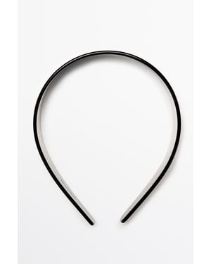 MASSIMO DUTTI Plain Headband - Black