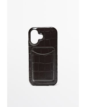 MASSIMO DUTTI Custodia Per Iphone 17 - Nero