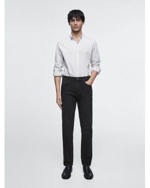 MASSIMO DUTTI Tapered Fit Jeans - Multicolour