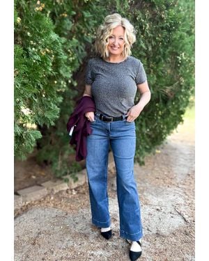 maurices Studio Y Rhinestone Sparkle Tee - Green