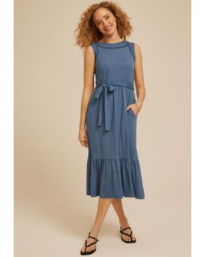 maurices bridesmaid dresses Maurices Women's Bare Embroidered Eyelet Tiered Midi Dress Green Size Medium