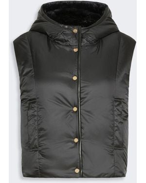 Max Mara Reversible Gilet - Black
