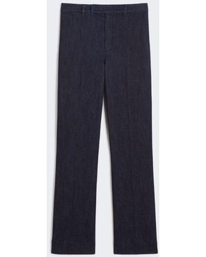 Max Mara Stretch Denim Jeans - Blue