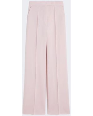 Max Mara Wool, Mohair And Silk Pants - Pink