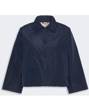 Max Mara Reversible Water-Repellent Taffeta Padded Jacket - Blue