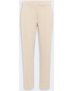 Max Mara Viscose Jersey Pants - Natural