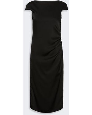 Max Mara Shiny Cady Dress - Black