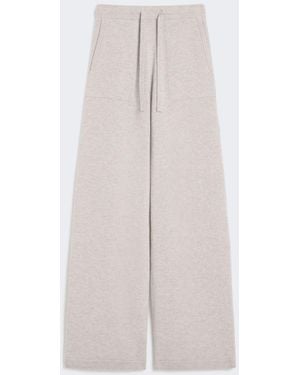 Max Mara Wool And Cashmere Pants - White
