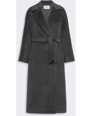 Max Mara Wool And Alpaca Teddy Coat - Black