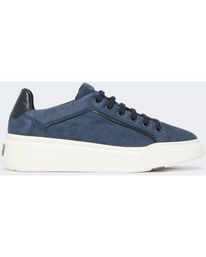 Max Mara Suede Sneakers - Blue