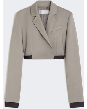 Max Mara Slim-Fit Jacket - White