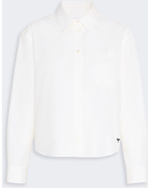Max Mara Cotton Poplin Shirt - White