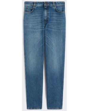 Max Mara Straight-Leg Denim Jeans - Blue