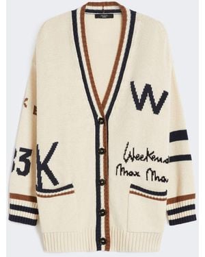 Weekend by Maxmara Wkdblasone Cardigan - White
